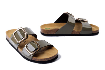 Dr. Brinkmann 700717-07 - klapki damskie zielone