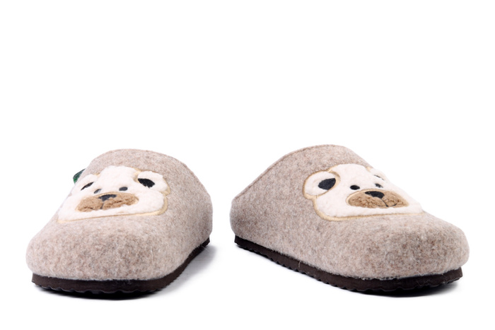 Dr. Brinkmann 320262-22 - kapcie damskie hellbraun