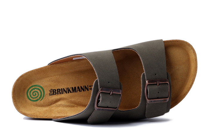 Dr. Brinkmann 600136-07 - klapki męskie zielone