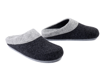 Dr. Brinkmann 320710-09 - kapcie damskie szare