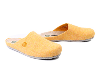 Dr. Brinkmann 320277-61 - kapcie damskie hellgelb