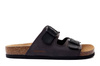Dr. Brinkmann 601835-01 - klapki męskie schwarz/mustang