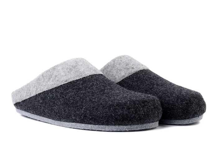Dr. Brinkmann 320710-09 - kapcie damskie szare