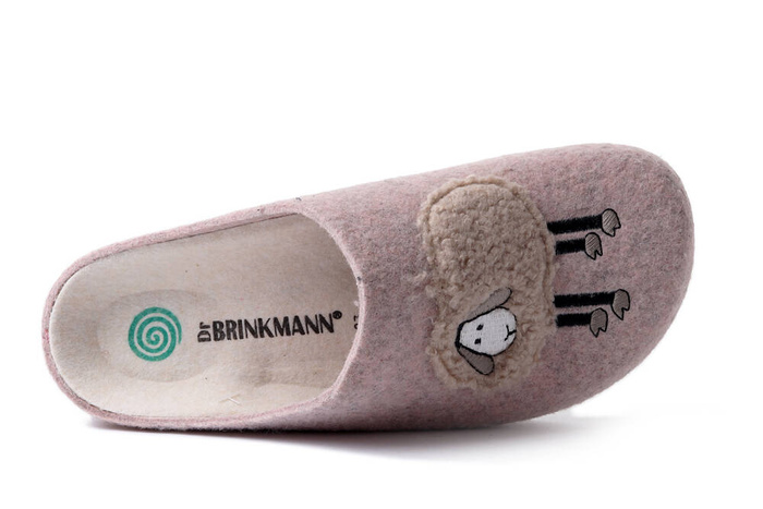 Dr. Brinkmann 320183-42 - kapcie damskie rosa
