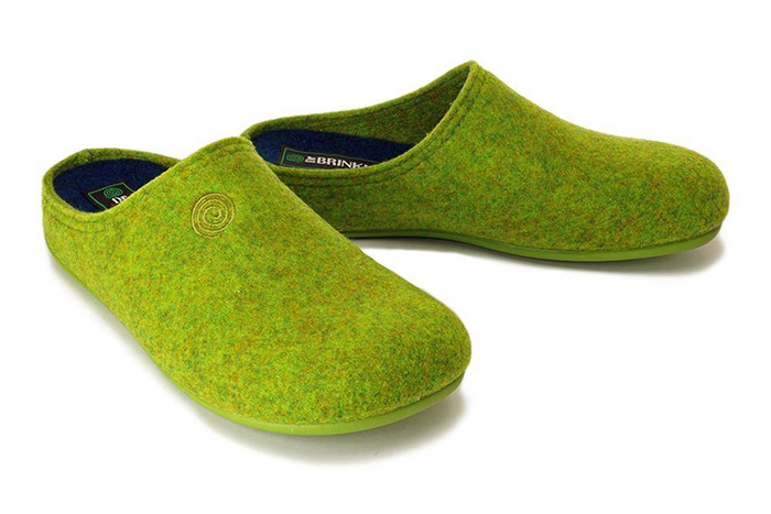 Dr. Brinkmann 320698-07 - klapki pistazie