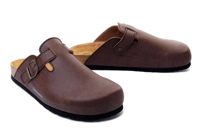 Dr. Brinkmann 600141-02 - klapki damskie/męskie brown