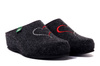 Dr. Brinkmann 330008-09 - kapcie damskie anthrazit