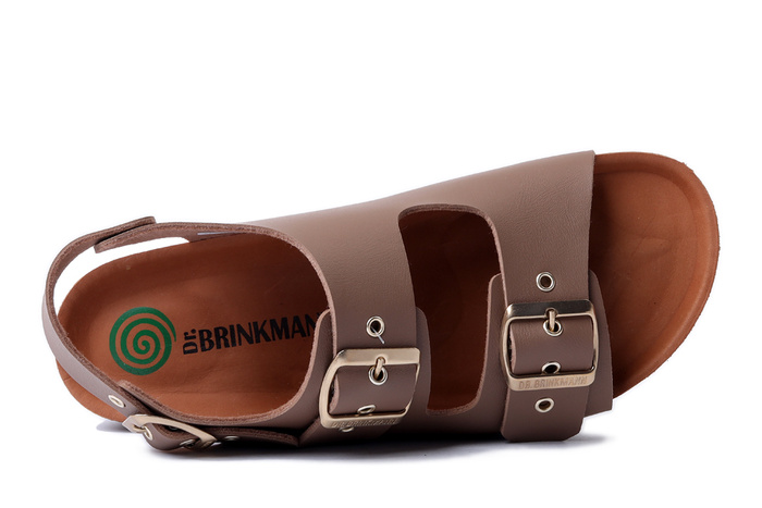 Dr. Brinkmann 710165-02 - sandały damskie beżowe