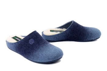 Dr. Brinkmann 320714-51 - kapcie damskie mittelblau