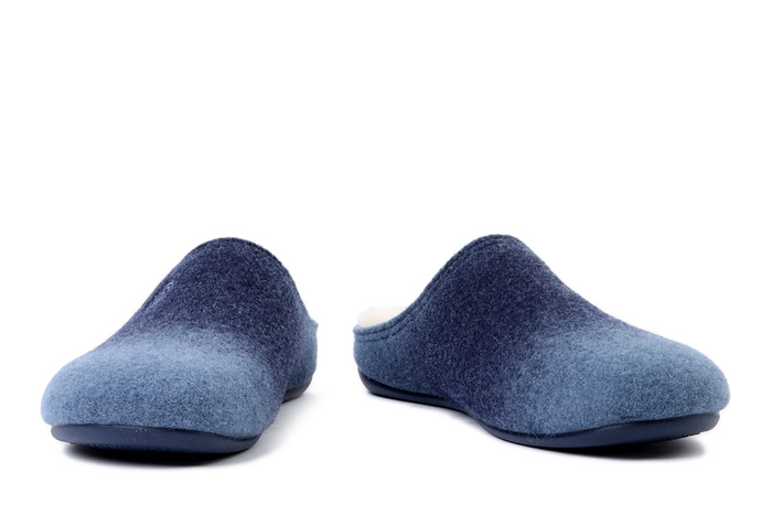 Dr. Brinkmann 320714-51 - kapcie damskie mittelblau