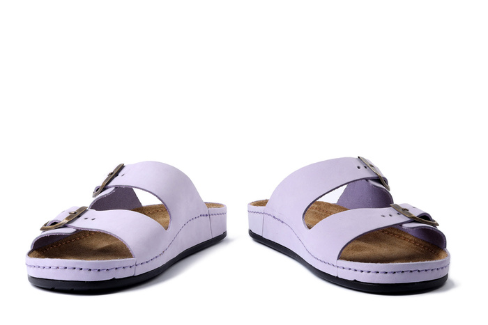Dr. Brinkmann 700694-59 - klapki damskie lila