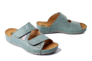 Dr. Brinkmann 700747-71 - klapki damskie hellgrun