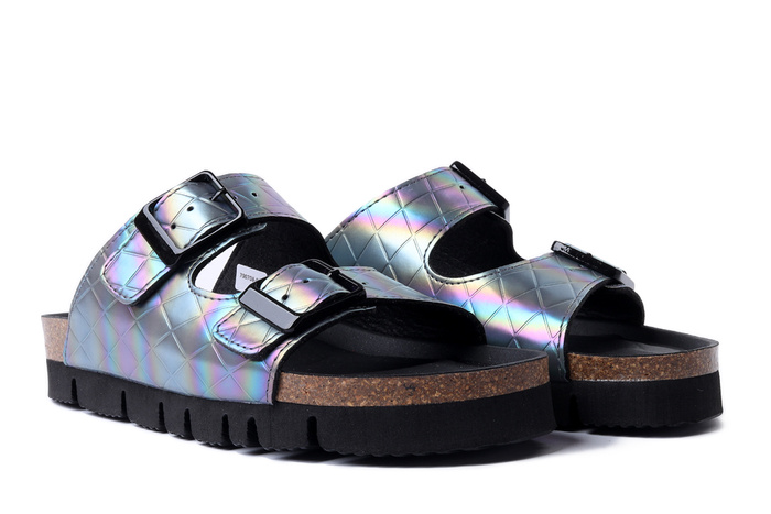 Dr. Brinkmann 700708-92 - klapki damskie silber