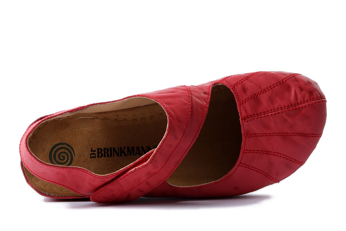 Dr. Brinkmann 710558-04 - sandały damskie czerwone