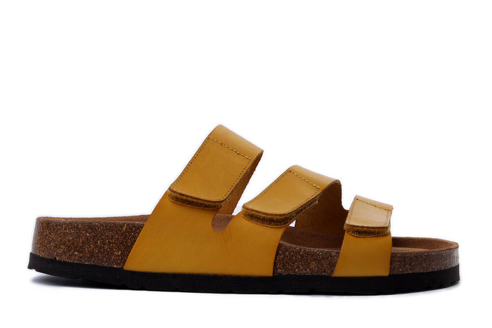 Dr. Brinkmann 700508-06 - klapki damskie gelb