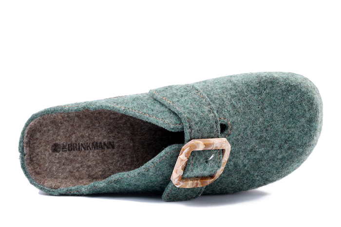 Dr. Brinkmann 320242-07 - kapcie damskie zielone