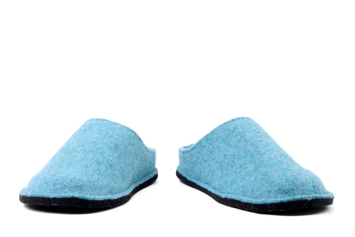 Dr. Brinkmann 320715-51 - kapcie damskie mittelblau