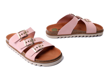 Dr. Brinkmann 700684-42 - klapki damskie rose