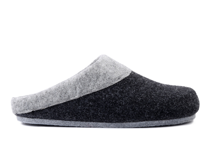 Dr. Brinkmann 320710-09 - kapcie damskie szare