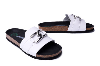 Dr. Brinkmann 700559-03 - klapki damskie białe