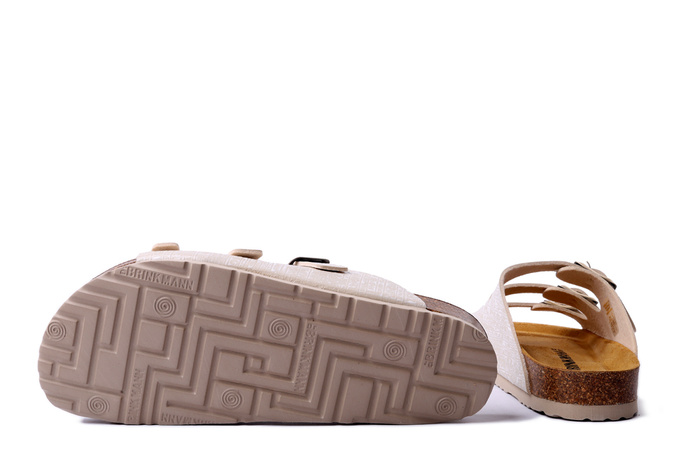 Dr. Brinkmann 700713-81 - klapki damskie offwhite