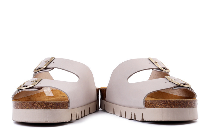 Dr. Brinkmann 700348-81 - klapki damskie offwhite