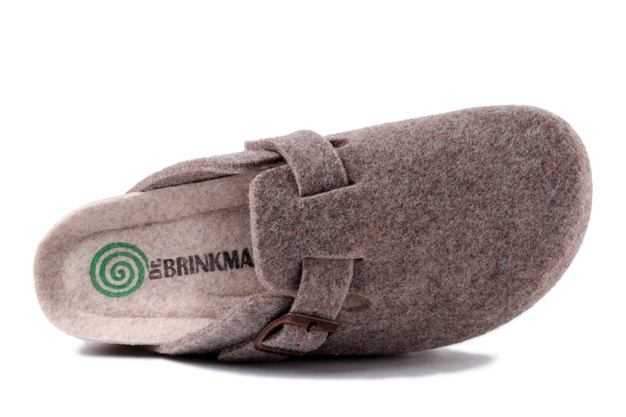 Dr. Brinkmann 320199-08 - kapcie damskie beżowe