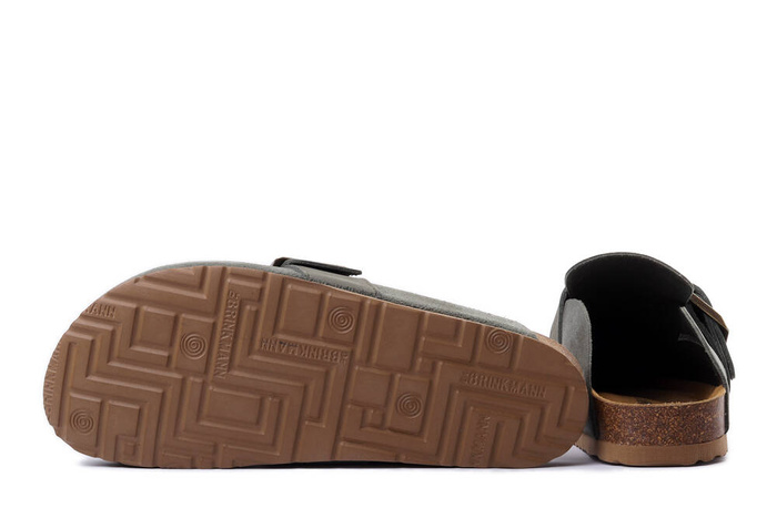 Dr. Brinkmann 600102-07 - klapki damskie olive