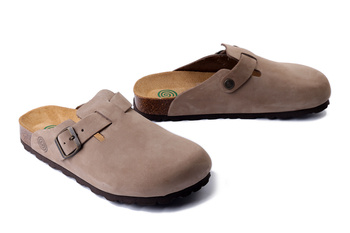 Dr. Brinkmann 600132-08 - klapki damskie/męskie beżowe