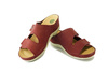 Dr. Brinkmann 701049-41 - klapki damskie bordowe