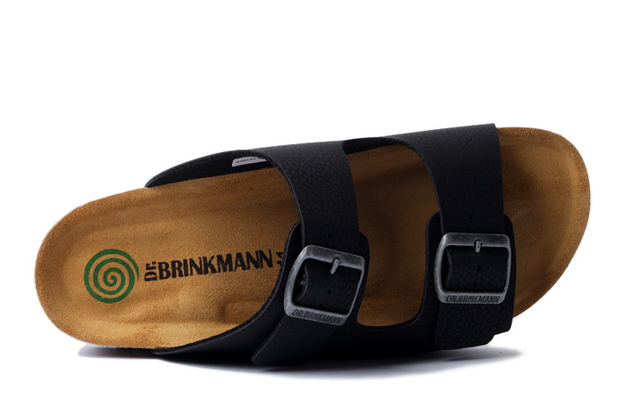 Dr. Brinkmann 600135-01 - klapki męskie czarne