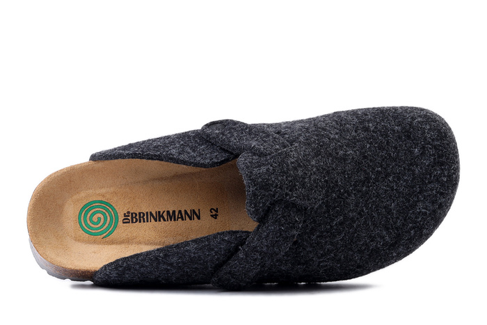Dr. Brinkmann 220069-09 - kapcie męskie szare