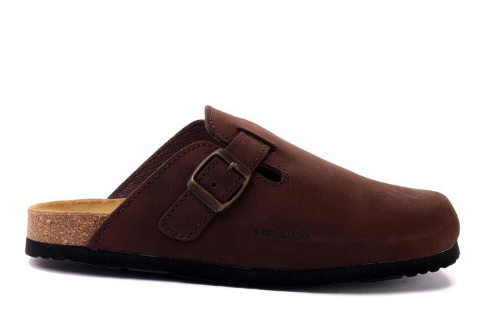 Dr. Brinkmann 600355-02 - klapki damskie/męskie brązowe