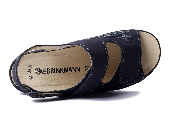 Dr. Brinkmann 710135-05 - sandały damskie marine