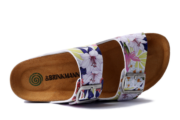 Dr. Brinkmann 700749-03 - klapki damskie białe