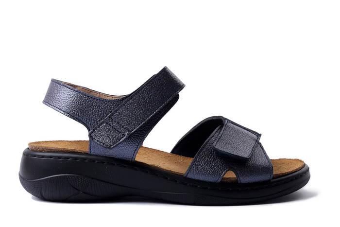 Dr. Brinkmann 710222-51 - sandały damskie mittelblau