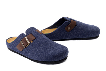 Dr. Brinkmann 220077-05 - klapki męskie niebieskie