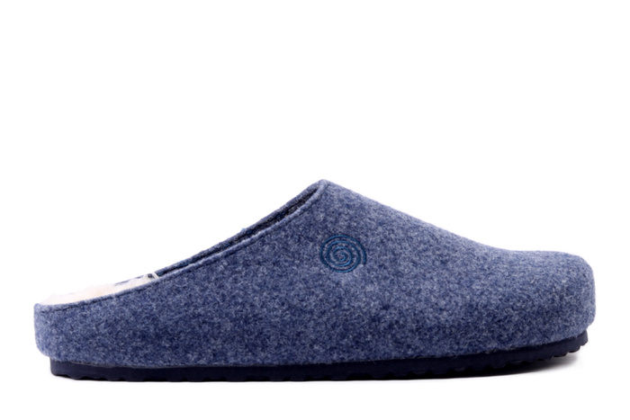 Dr. Brinkmann 320261-05 - kapcie damskie niebieskie