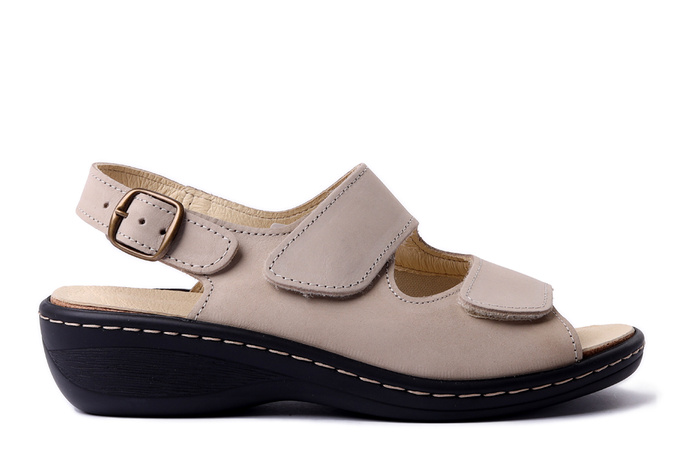 Dr. Brinkmann 710183-08 - sandały damskie cream