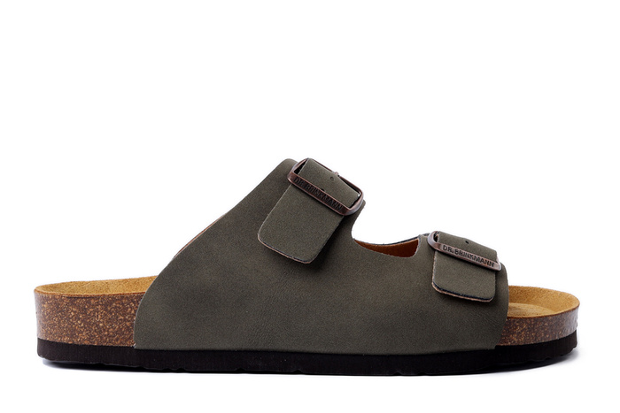 Dr. Brinkmann 600136-07 - klapki męskie zielone