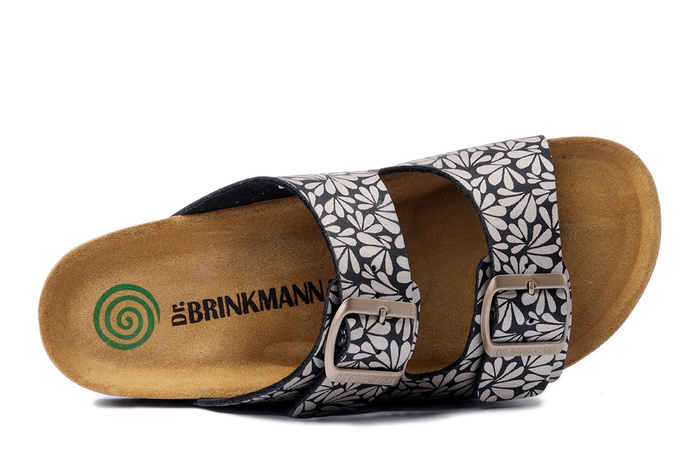 Dr. Brinkmann 700788-82 - klapki damskie złote