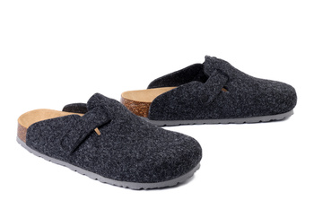 Dr. Brinkmann 220069-09 - kapcie męskie szare