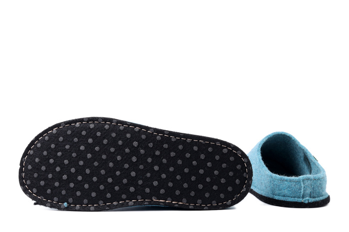 Dr. Brinkmann 320715-51 - kapcie damskie mittelblau