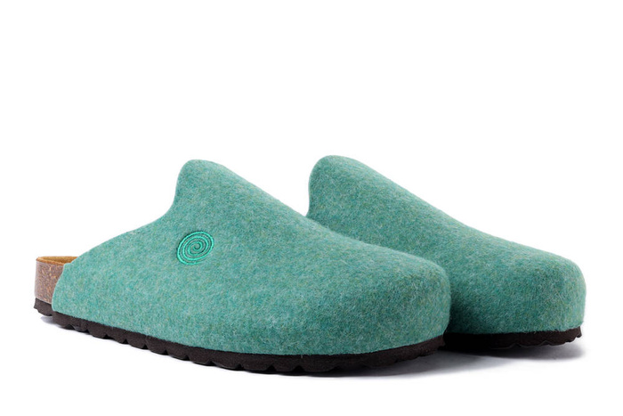 Dr. Brinkmann 320246-07 - kapcie damskie zielone