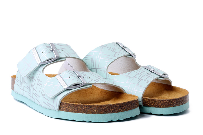 Dr. Brinkmann 700703-71 - klapki damskie mint