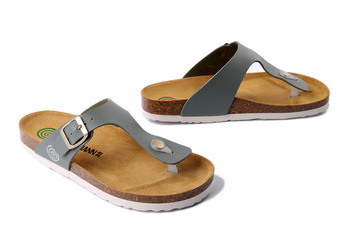 Dr. Brinkmann 700714-71 - klapki damskie hellgrun