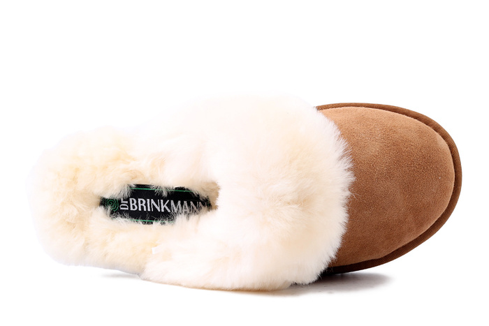 Dr. Brinkmann 320712-21 - kapcie damskie mittelbraun