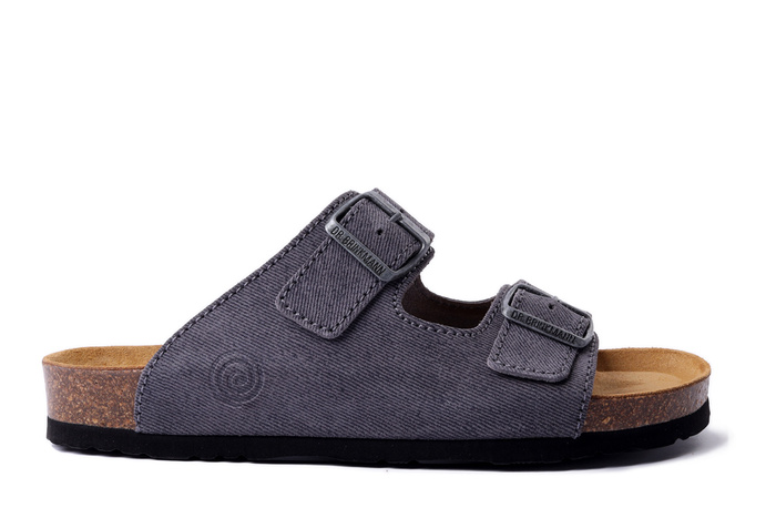 Dr. Brinkmann 600139-09 - klapki męskie szare