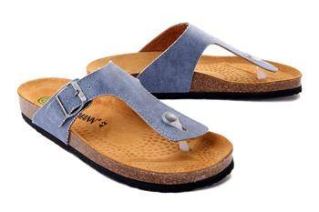 Dr. Brinkmann 600057-51 - klapki męskie denim