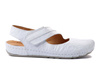 Dr. Brinkmann 710558-03 - sandały damskie białe